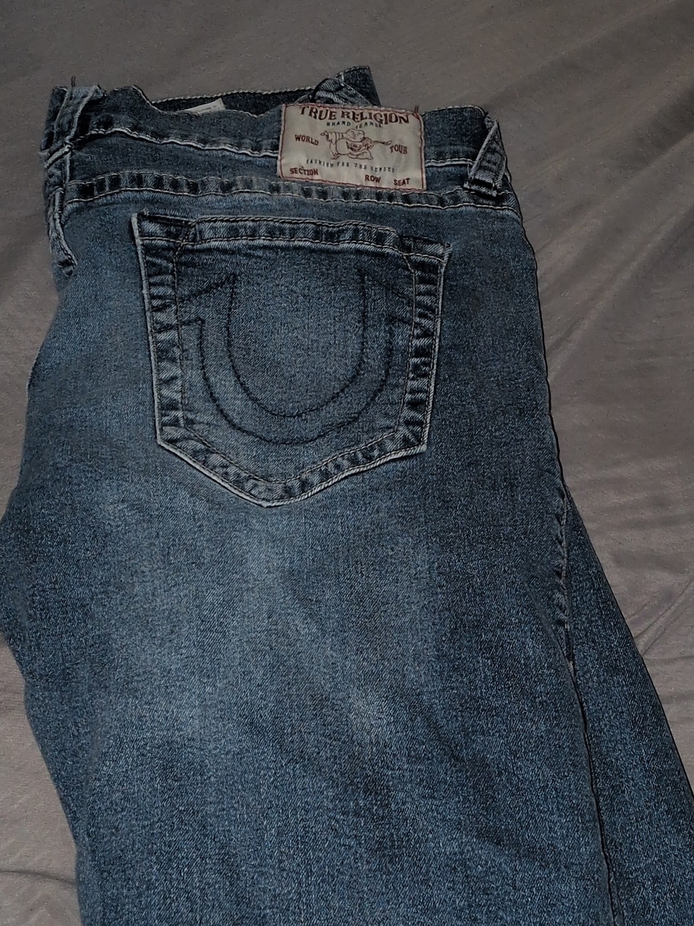 True Religion Ricky World Tour Jeans - Picture 2 of 5
